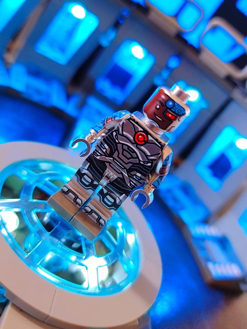 Cyborg Minifigure Lego Compatible
